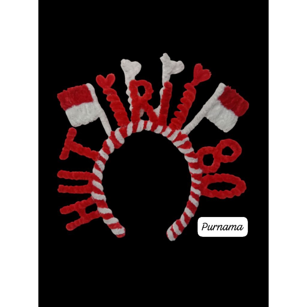 Bando merah putih 17 agustusan | bando 17 agustusan