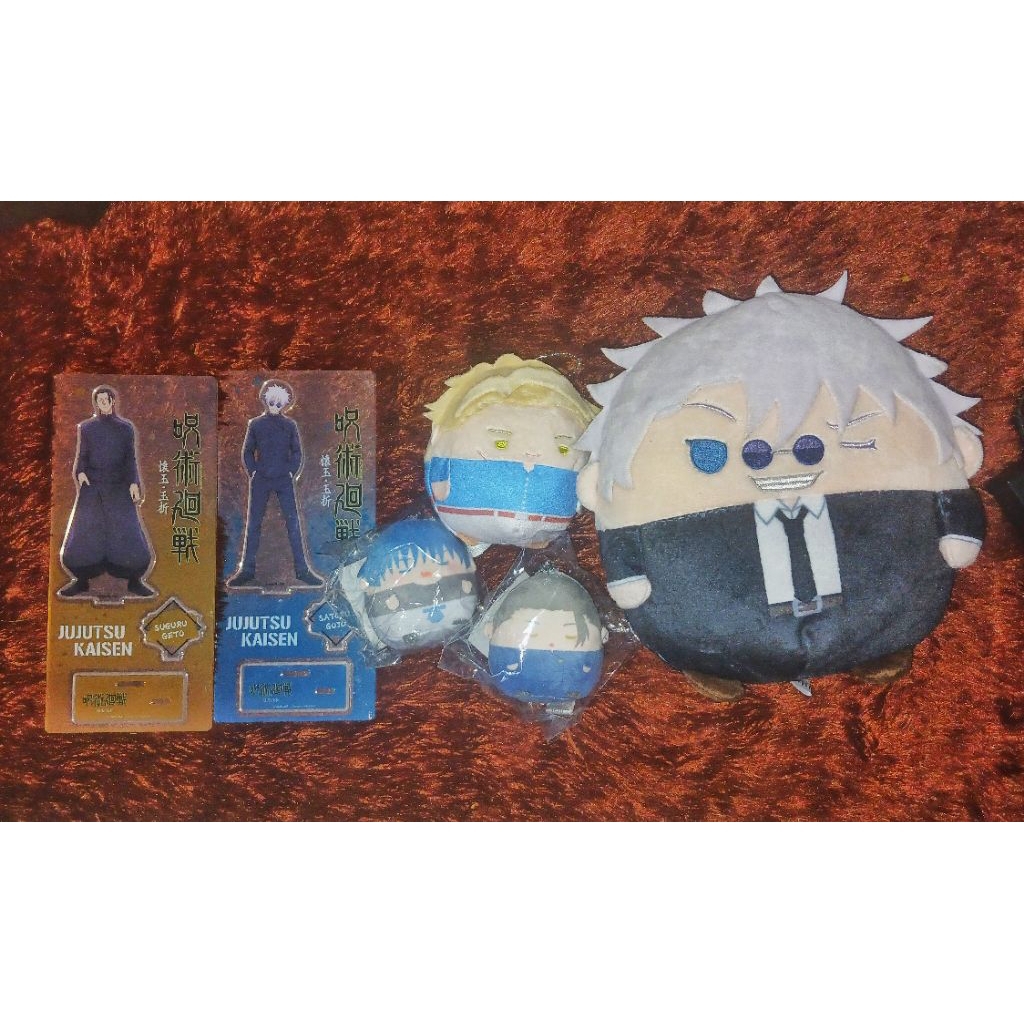 Jujutsu Kaisen Fuwakororin Gojo Nanami Teno Geto Toji Standee Gojo Geto