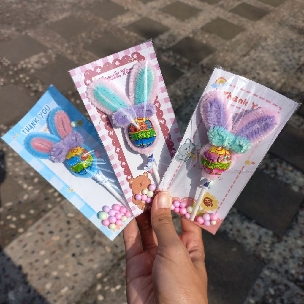 

Mini Gift Candy | Souvenir/Hadiah Kecil/Freebies Kelinci Permen | Bisa Custom