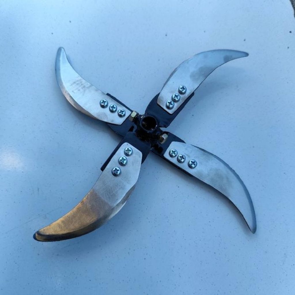 Alat pemotong rumput cacah rumput Pisau mesin cacah rumput serbaguna multifungsi