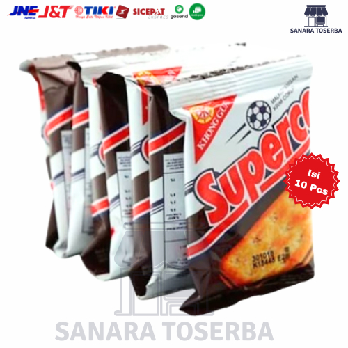 

Superco Khong Guan Biskuit Renceng Isi 10 Pcs
