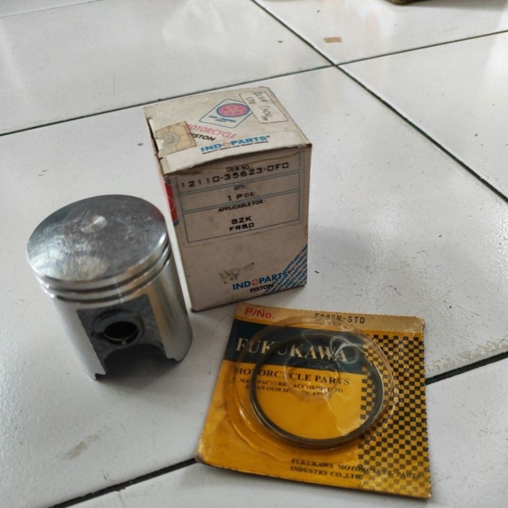 Piston Ring Seher FR80 Oversize STD Standar