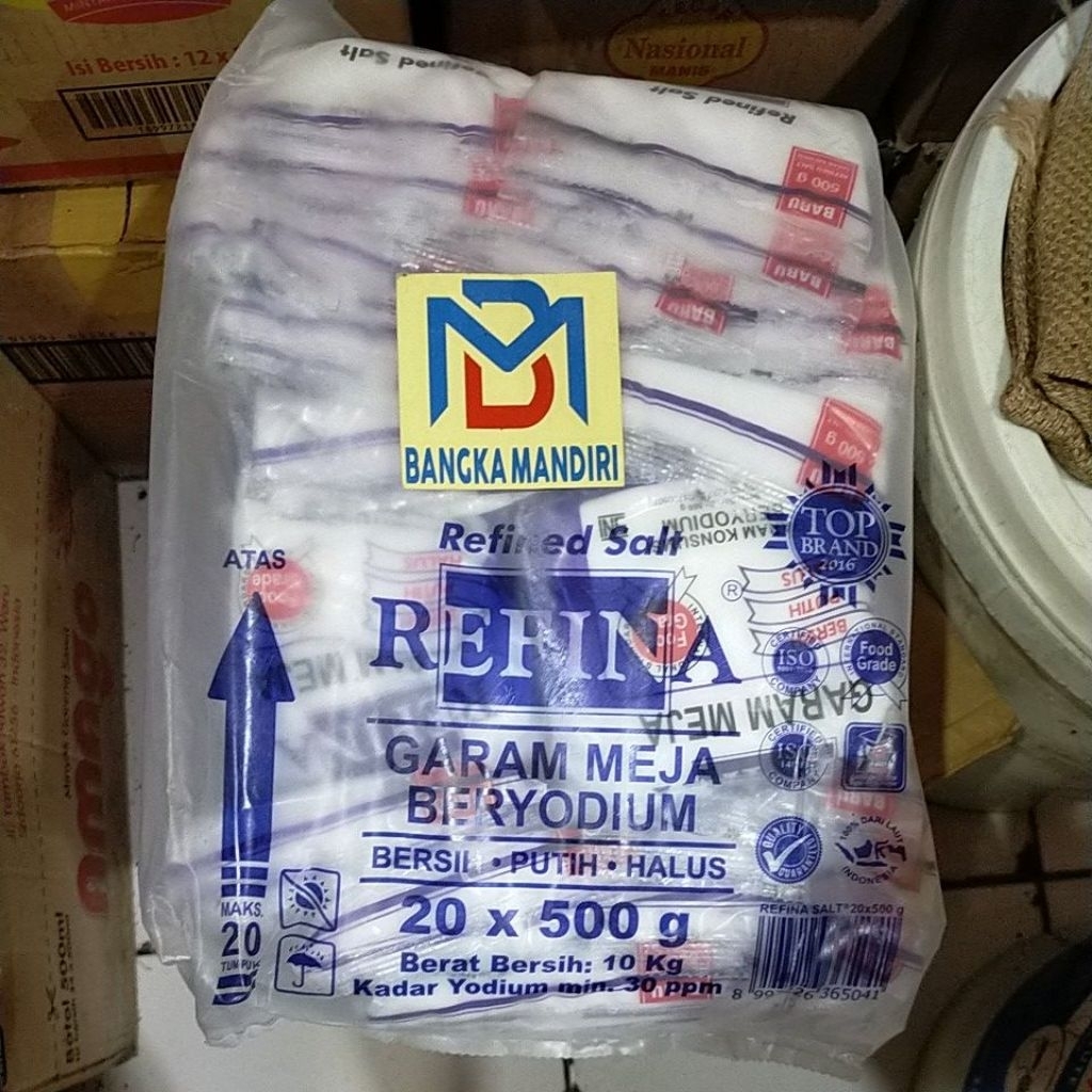 

garam halus refina 500g 1 ball