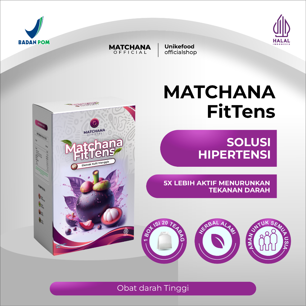 

Obat Darah Tinggi Ampuh | FitTens Obat Hipertensi Herbal, Teh Celup Herbal Penurun Darah Tinggi