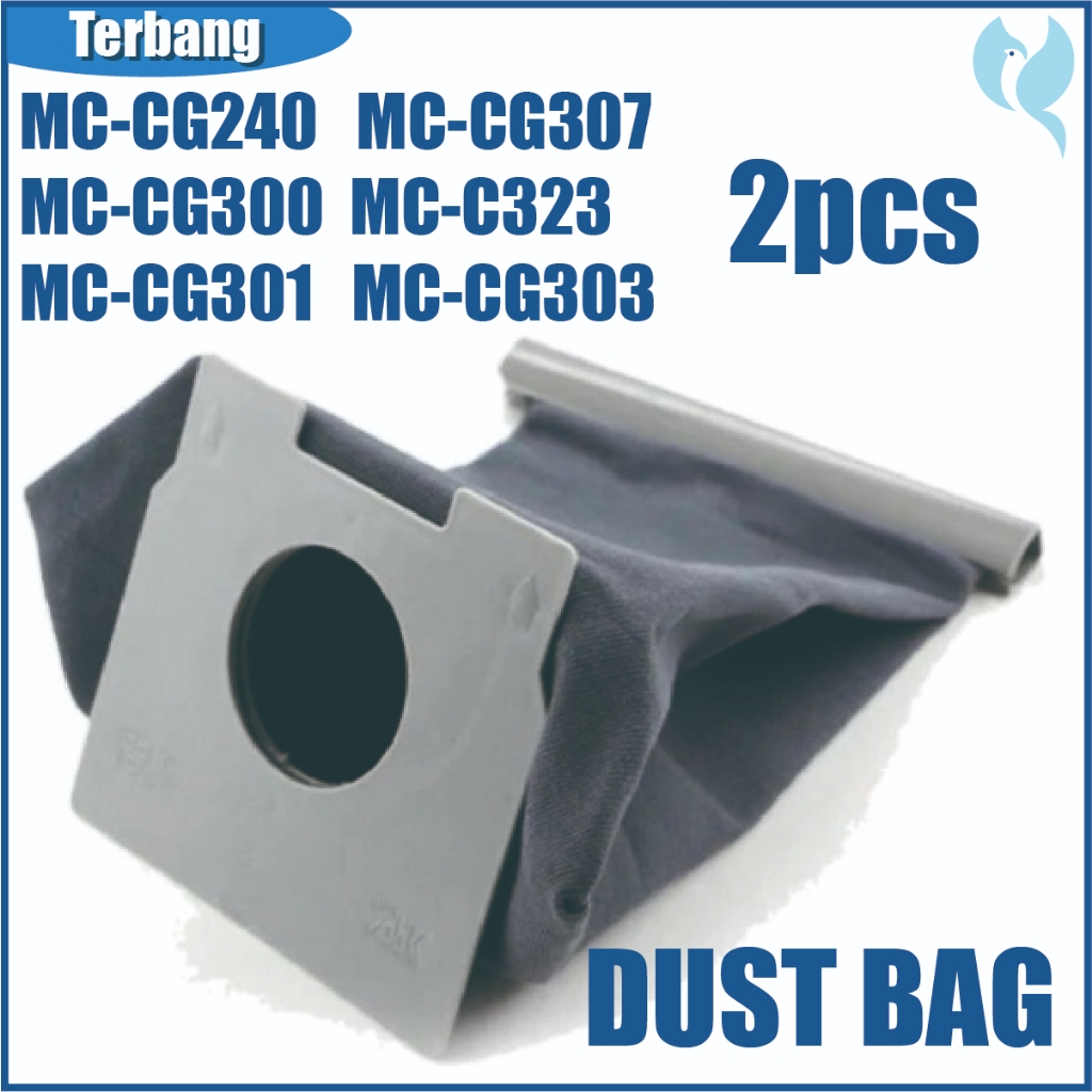 Kantong Debu Aksesori Penyedot Debu PANASONIC 2pcs - Sesuai untuk MC-CA291 MC-CA591 MC-CG321 MC-CG20