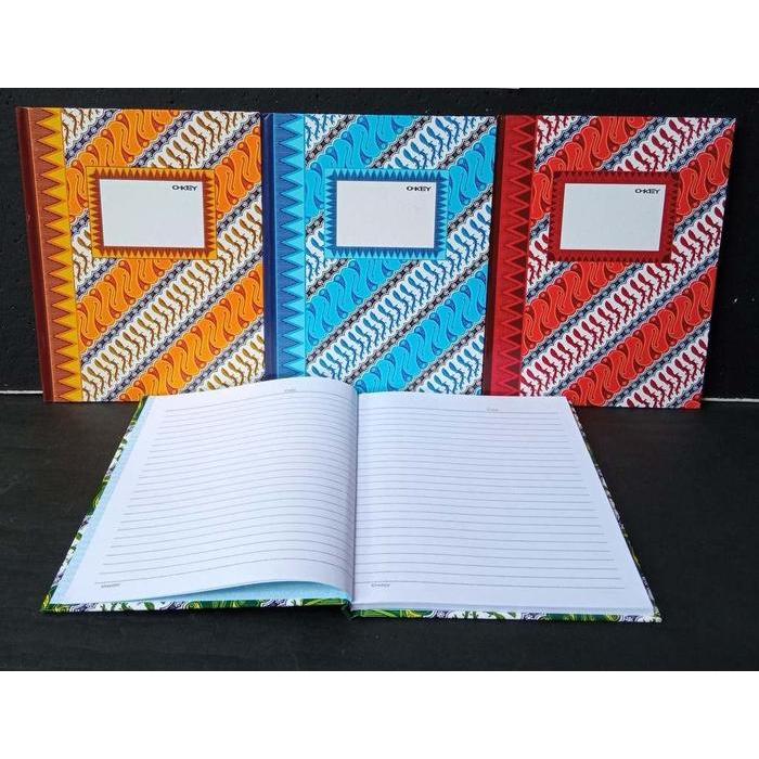 

Buku Hardcover Kwarto Okey 100 Lembar