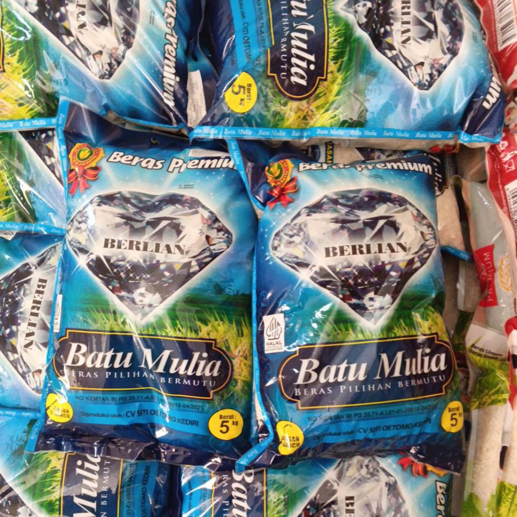 

beras premium BATU MULIA 5kg instant