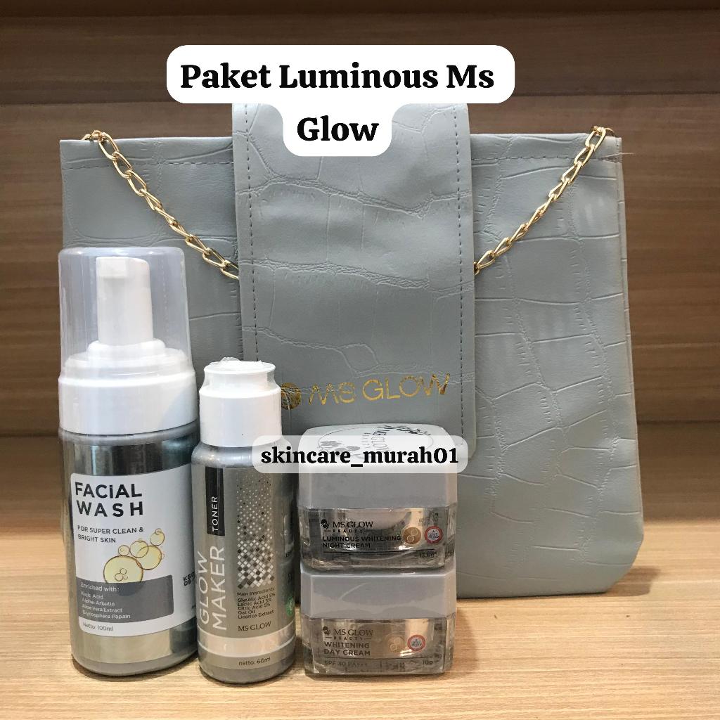 MS Glow Paket Luminous Paket Ms Glow Luminous Original Skincare Ms Glow