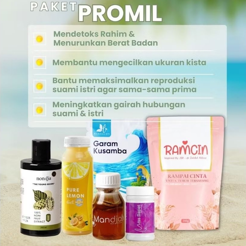 

Paket Promil Herbalov Garis Dua Buah Hati Ikhtiar Progam Hamil Alami Herbamour Suplemen Kesuburan Pria dan Wanita