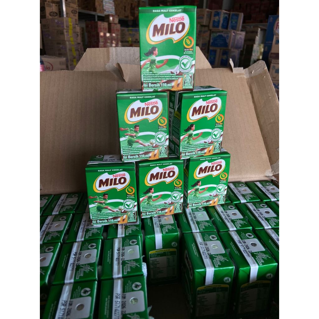 

Susu UHT MILO Cair 110ml Dus/Karton