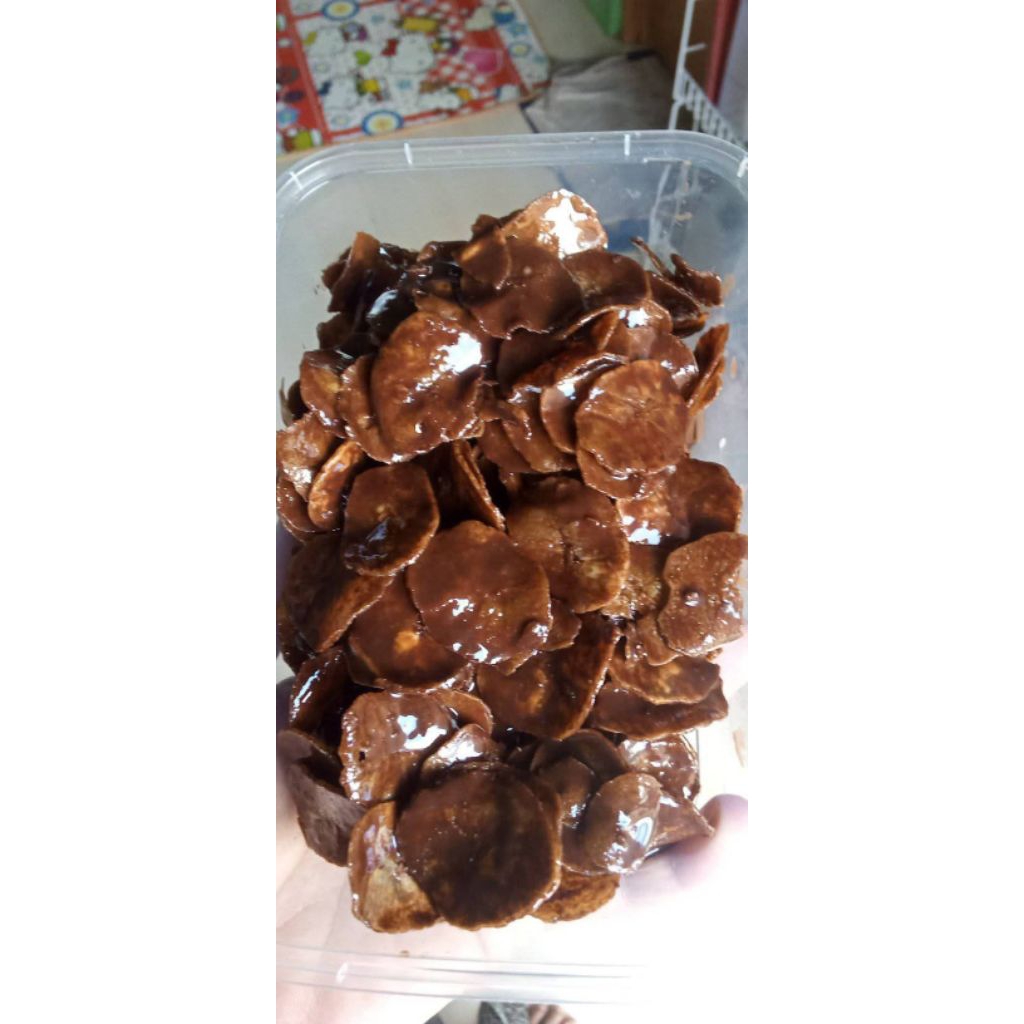 

Keripik pisang coklat