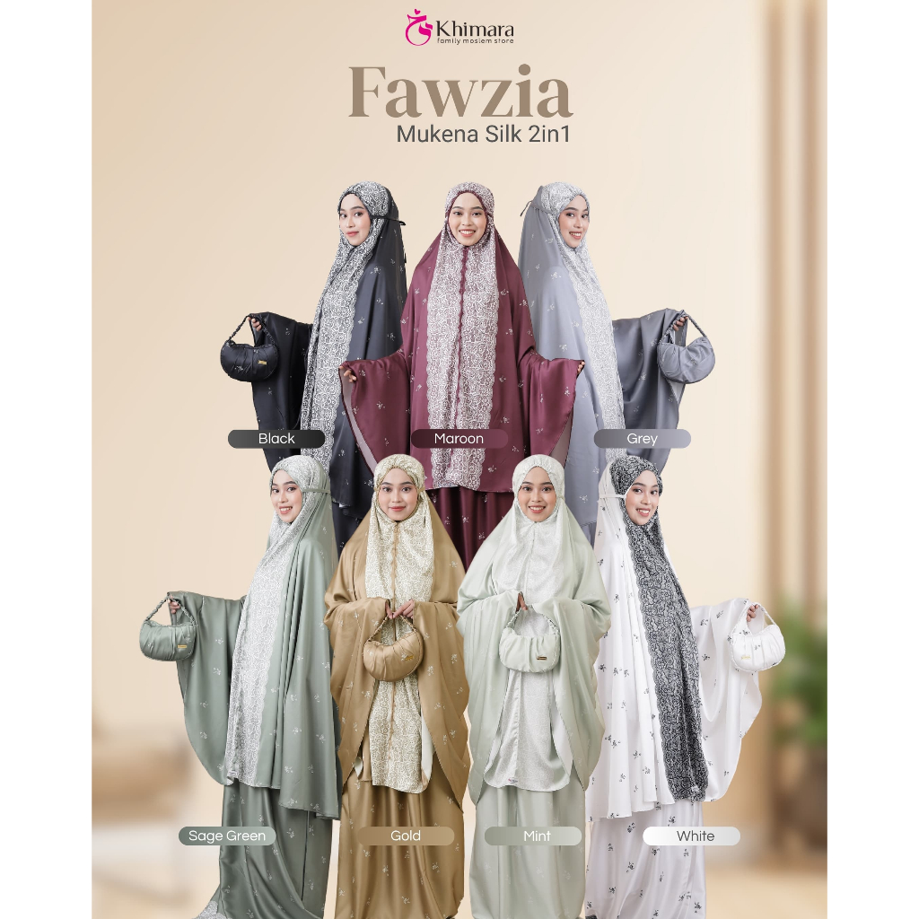 MUKENA KHIMARA - MUKENA FAWZIA