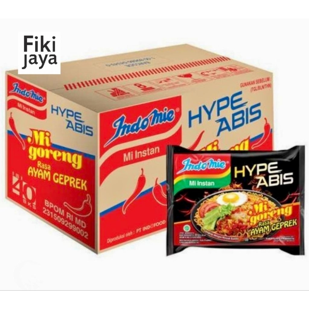 

INDOMIE 1 DUS Rasa Ayam Geprek pedasss