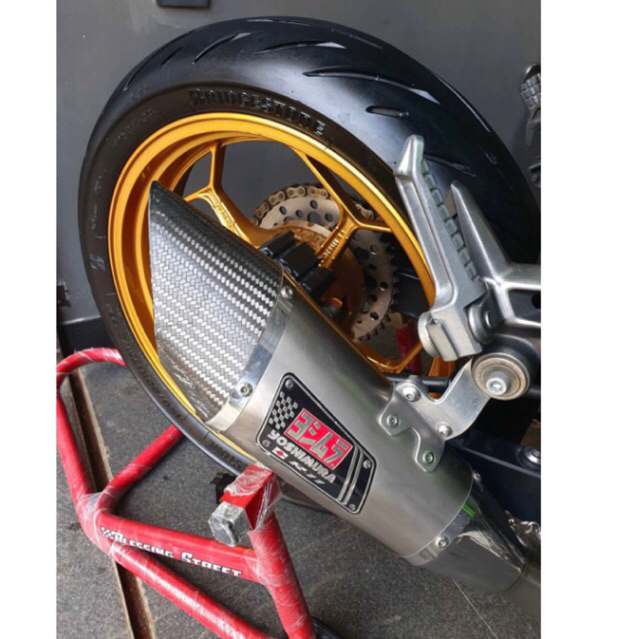 Silncer yoshimura Original Japan r11 slip on inlet 55 untuk ninja 250,zx25r,zx636,z800