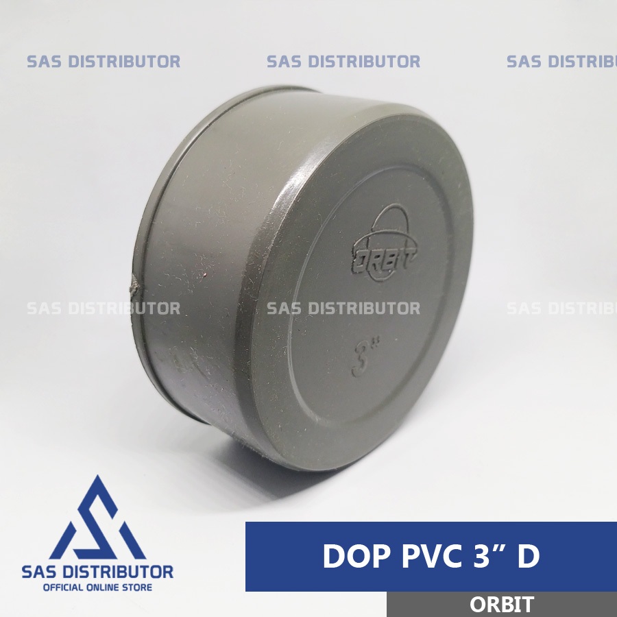 Dop 3"  PVC Orbit | Cap 3" in D | Tutup Pipa 3" inch | Dop Polos 3 inch | Dop Pipa 3 inch PVC