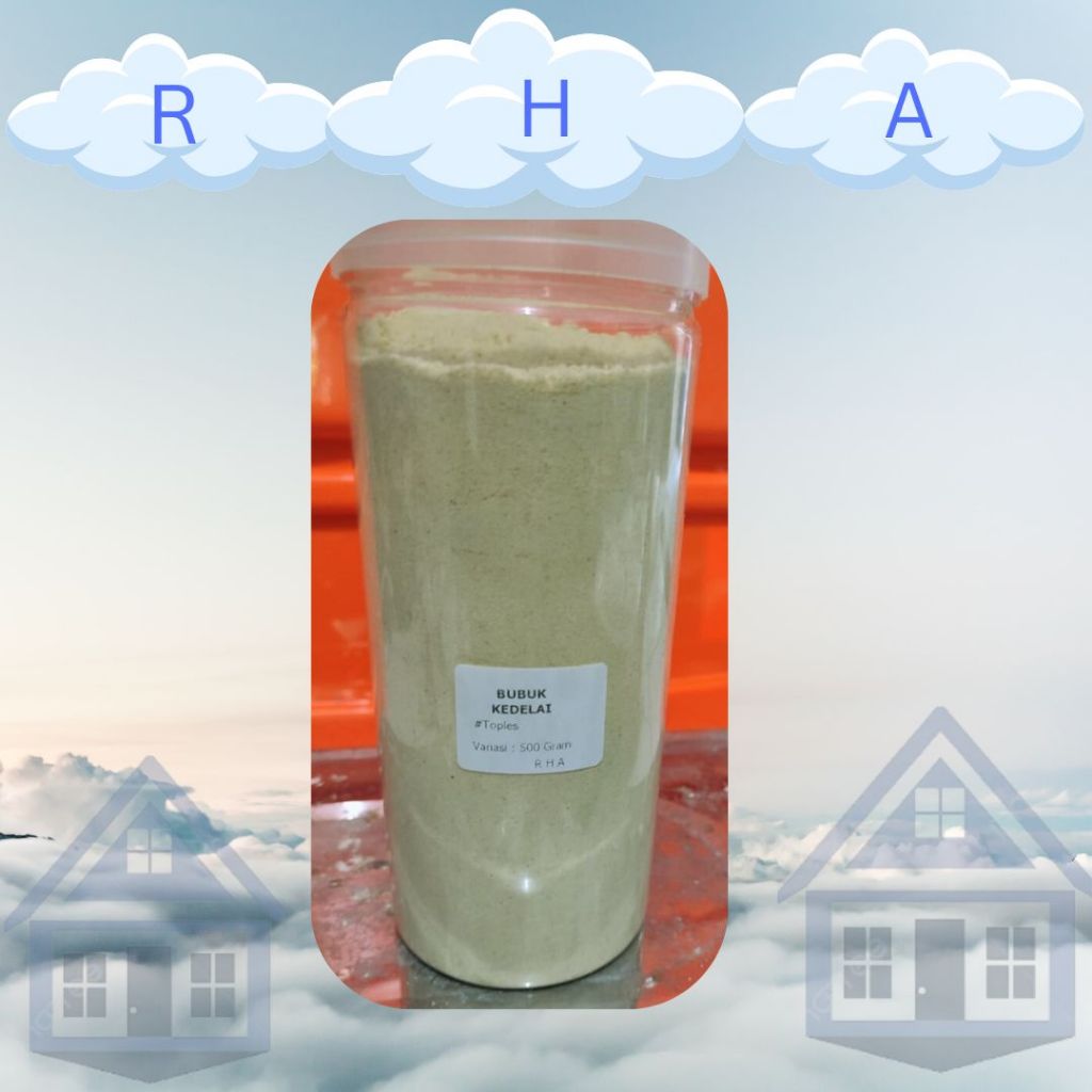 

BUBUK KACANG KEDELAI 500 GRAM KEMASAN TOPLES