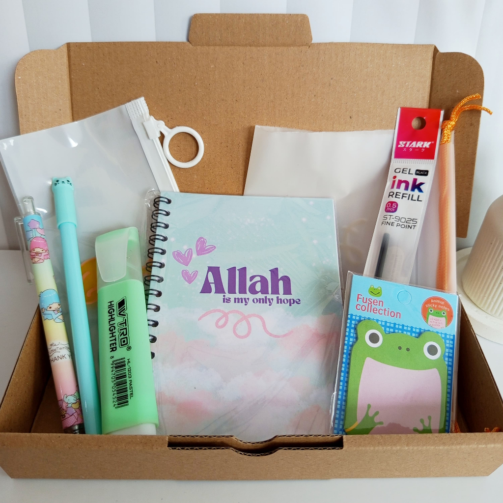 

Paket Alat Tulis 8in1_Tosca / Set Alat Tulis / Kado Siswa/Kado teman /Hampers kado wisuda