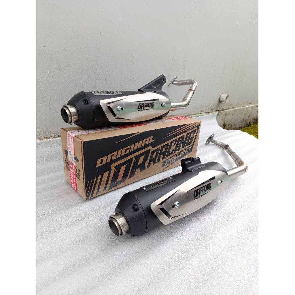 Knalpot Standar Racing Moncong KENOCHI Beat Mio Scoopy Vario Nmax Aerox Pcx Lexi Stylo Original DR R