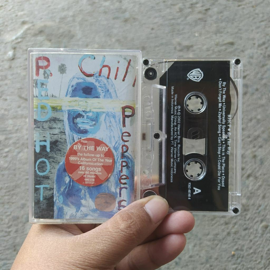 Kaset Pita Red Hot Chili Peppers (RHCP) - By The Way