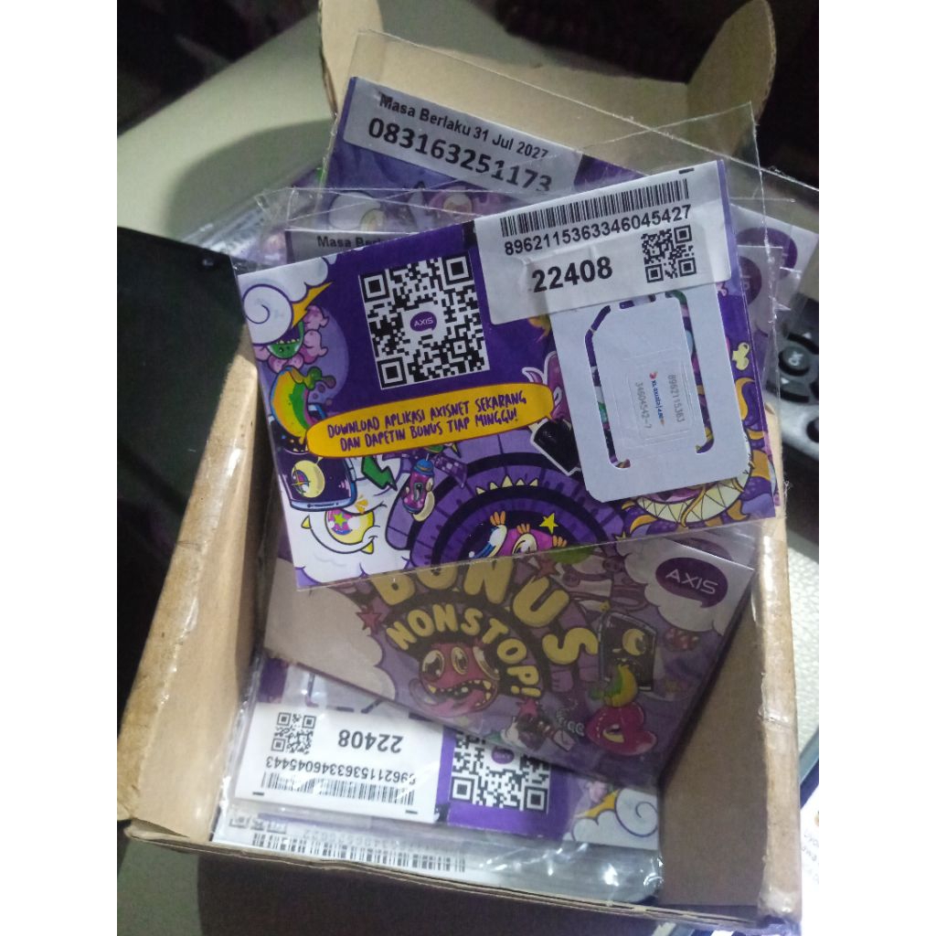 KARTU PERDANA AXIS FRESH EXP 2027