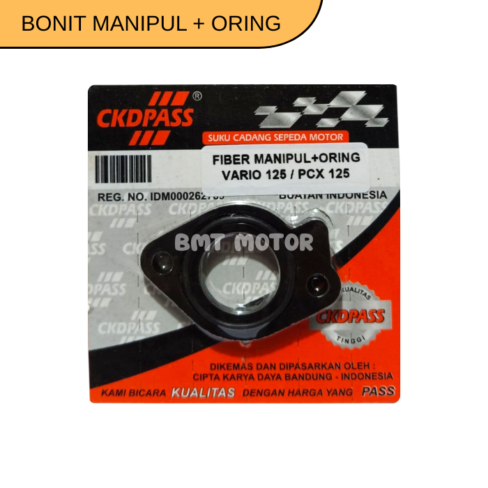 Bonit Ebonit Carburator + Oring Vario 125 Old Pcx 125