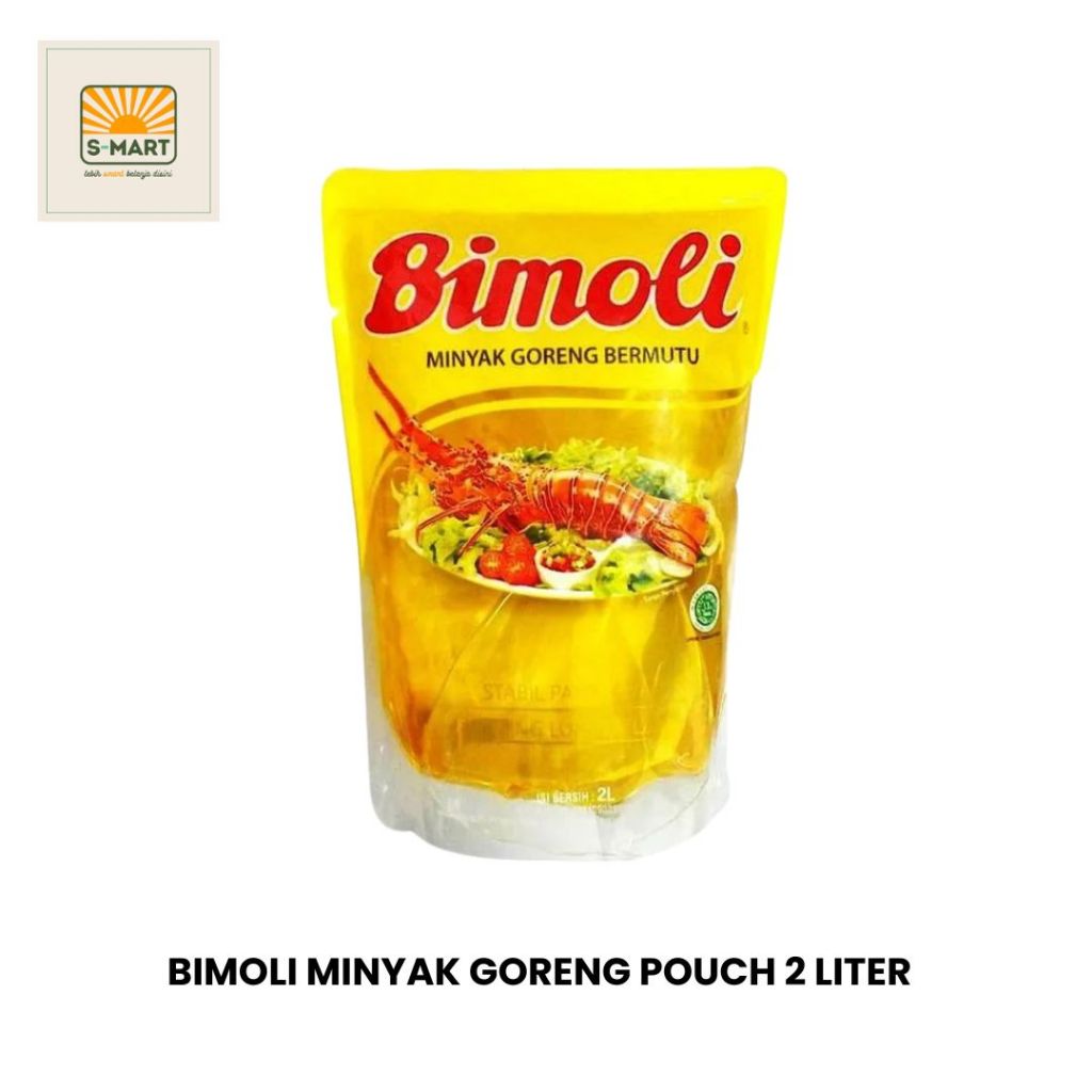 Minyak Goreng Bimoli 2 L / Minyak Goreng Bimoli 2 Liter