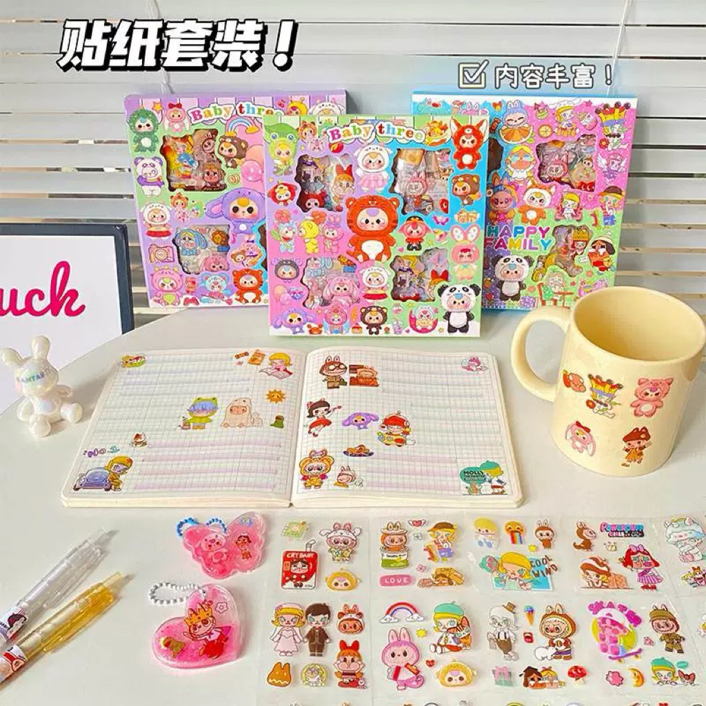 

STICKER BABY GIRL / BABY THREE