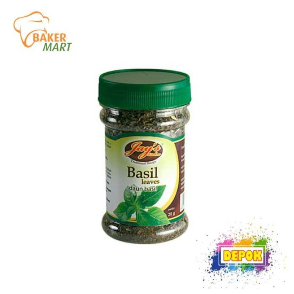 

Jay's Basil Leaves 20gr