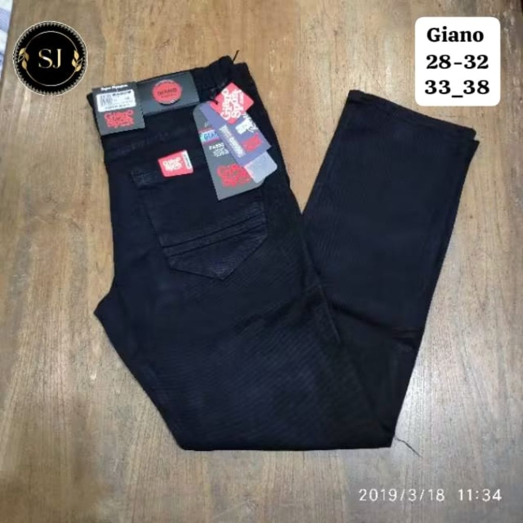 CELANA PANJANG COWOK GIANO STRETCH  PREMIUM