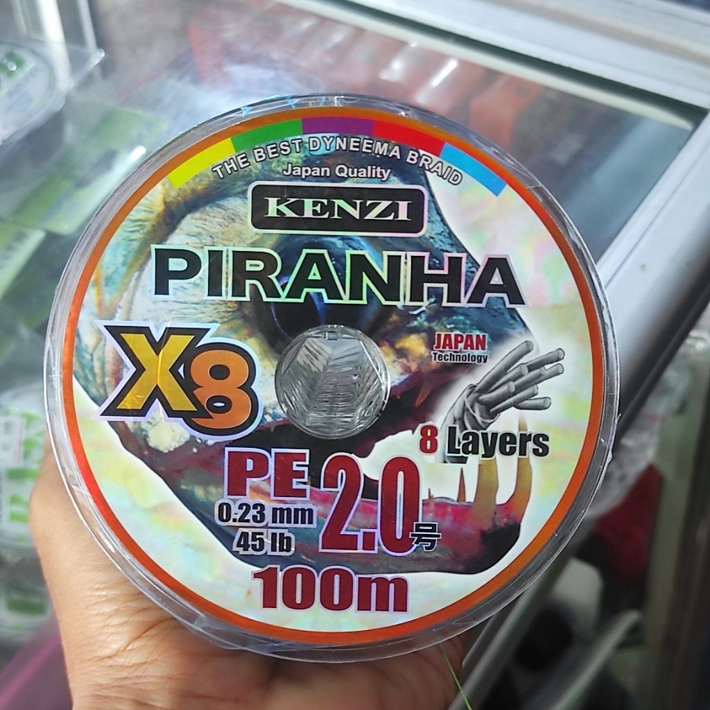 Senar PE Kenzi Piranha X8 100 M Connecting