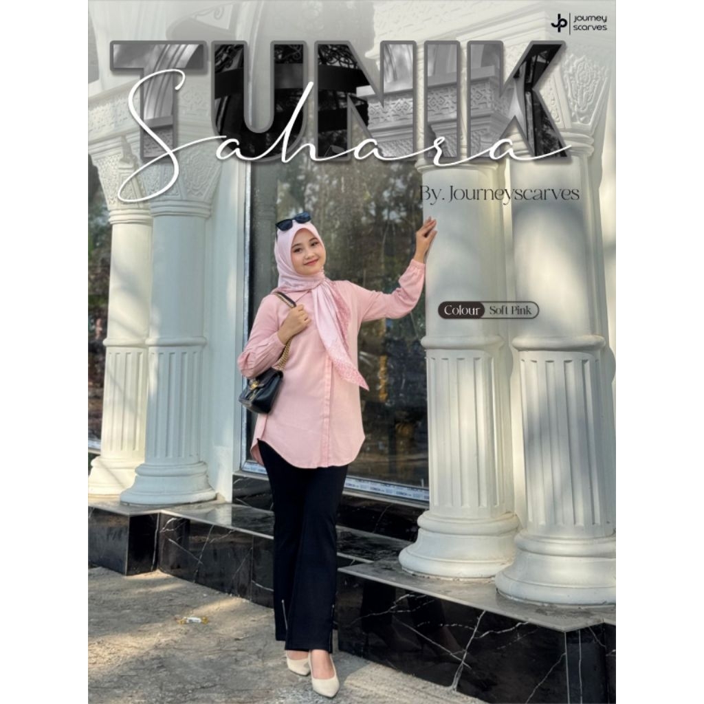 Sahara Tunik by Journey✔️tunik polos, tunik journey, tunik cantik, tunik simple