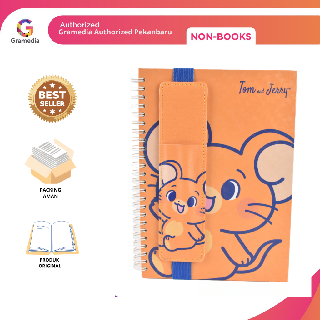 

Gramedia Pekanbaru -ESTUDEE NOTEBOOK A5 JERRY GOKKO