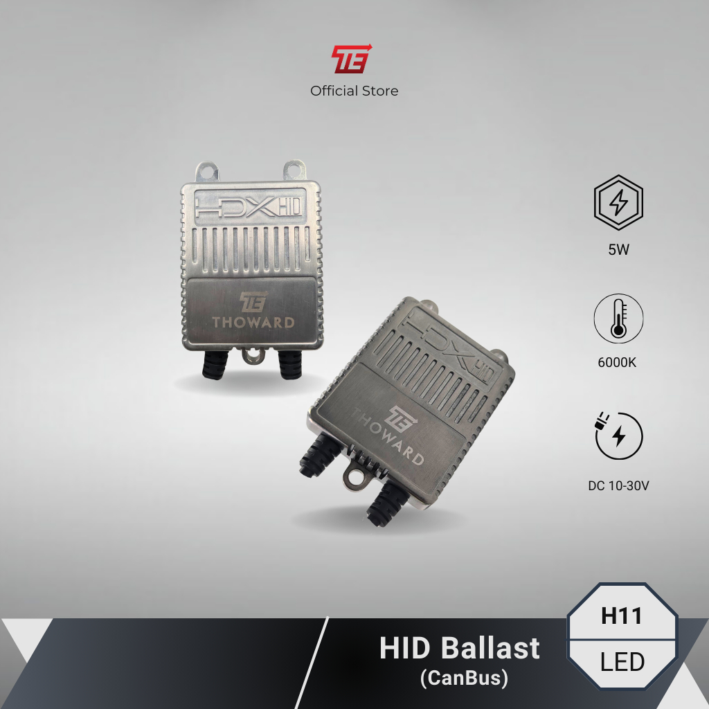 THOWARD - Lampu Mobil - HDX HID Ballast Genesis H11 Single Type 35W - Super Bright