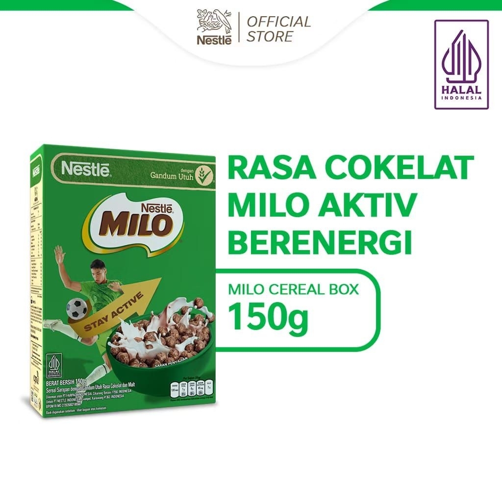 

Milo Cereal Box 150g & 30 gr (Cup)