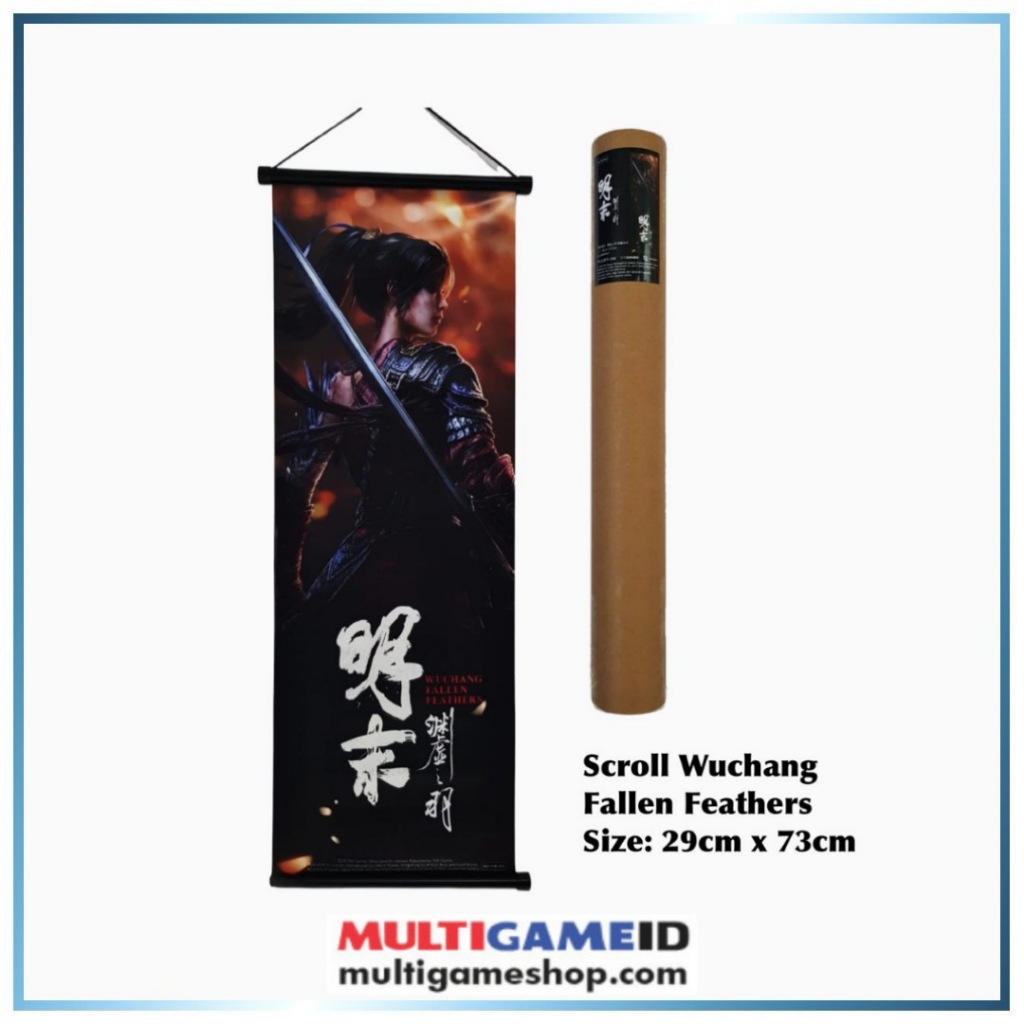 Hangging Scroll WUCHANG Fallen Feathers