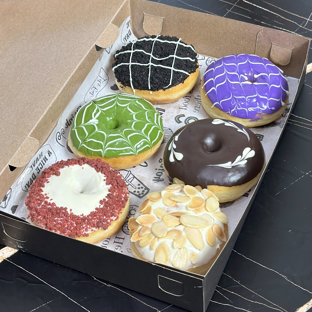 Donat Kentang Susu Premium Jumbo Aneka Topping Spesial Butter Homemade by RaMaChef