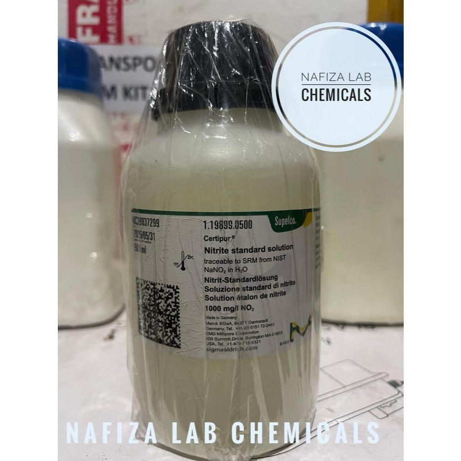 NITRITE STANDARD SOLUTION 500ML MERCK 119899 / LARUTAN STANDAR NITRIT