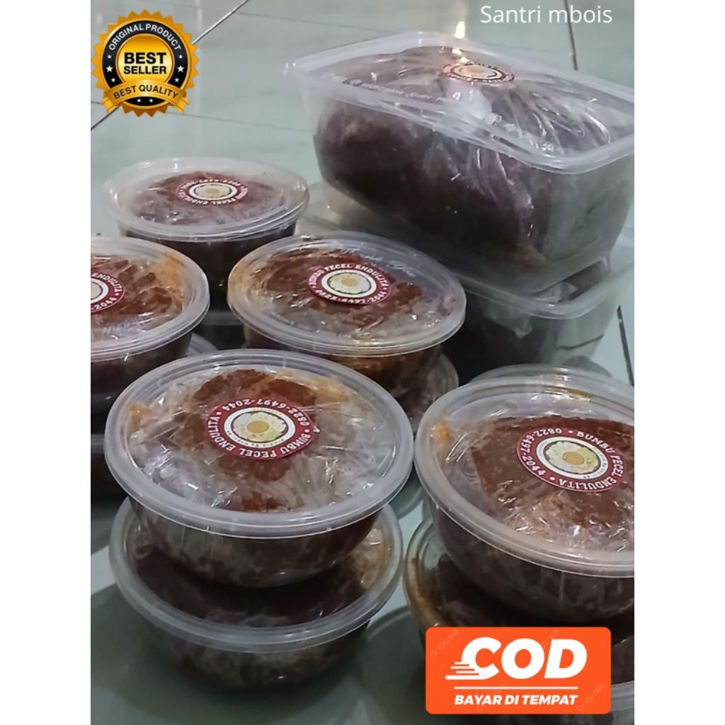 

sambel pecel / bumbu pecel endulita 500gr/1000gr