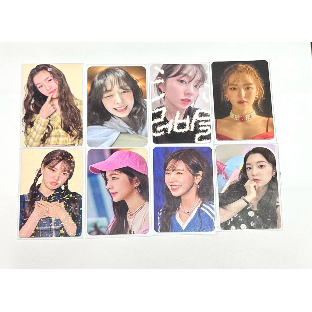 PHOTOCARD irene la rouge wendy la rouge selfie smtown birthday
