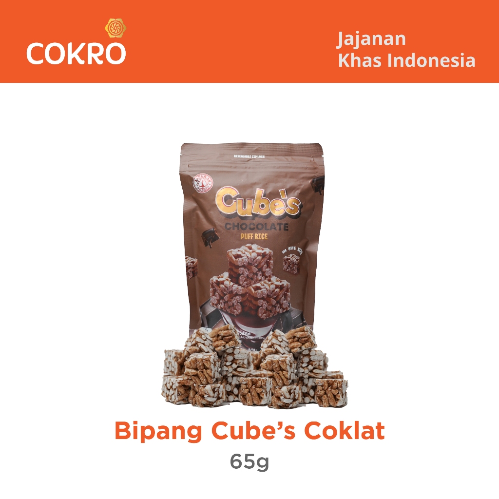 

Jajanan - Bipang Cube's Cokelat