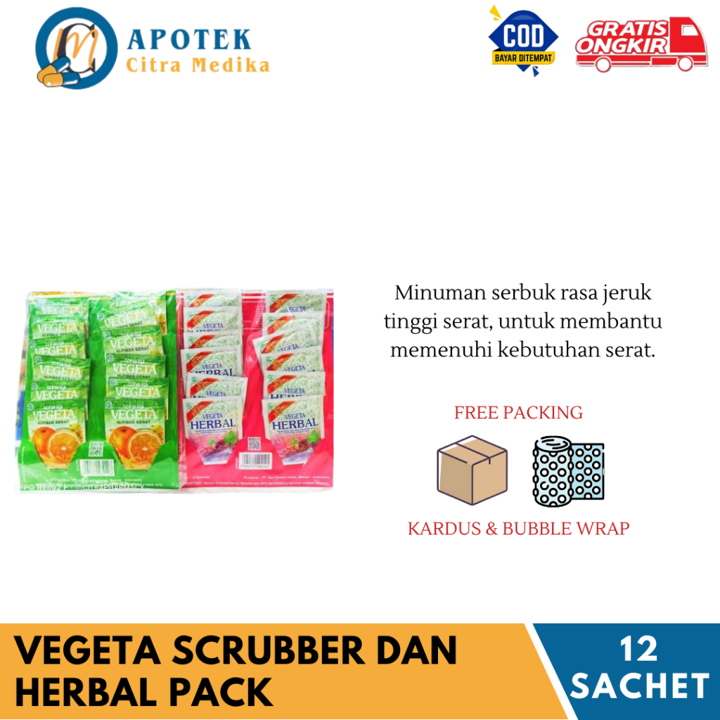

Vegeta Scrubber & Herbal - Serbuk Minuman Melancarkan BAB/Sembelit