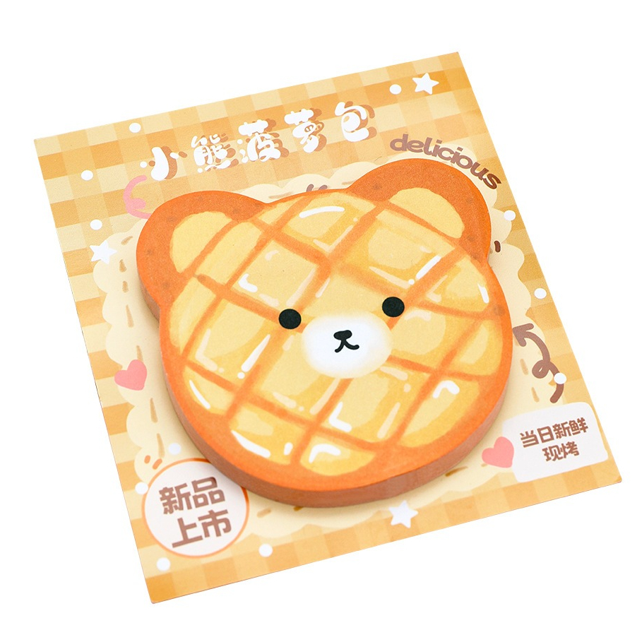 

SK 461 - sticky notes gambar roti lucu catatan tempel sticky note
