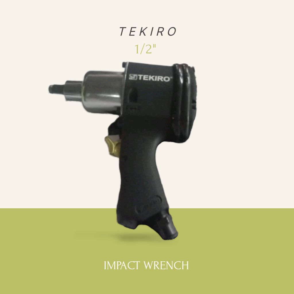 TEKIRO Air Impact Wrench 1/2" Heavy Duty Buka baut motor mobil
