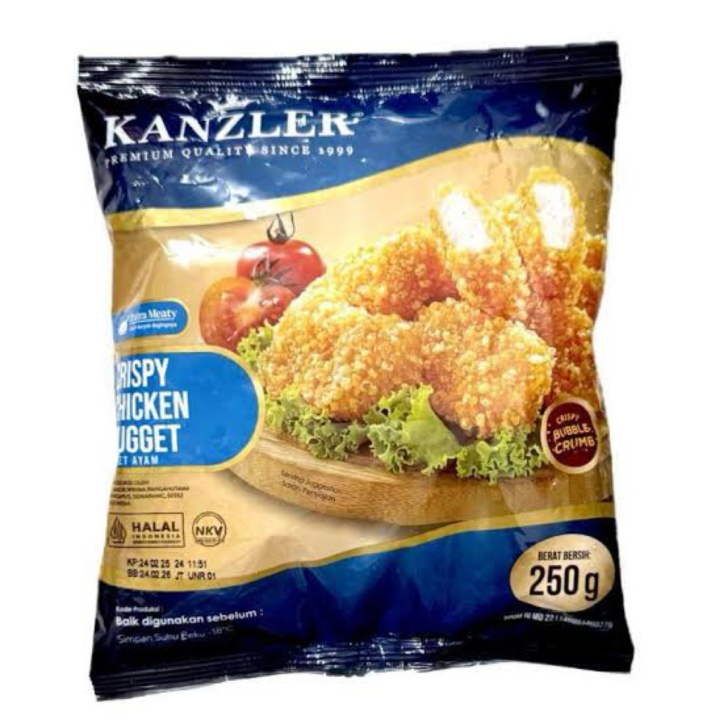 

Kanzler Crispy chicken nugget 250 gr