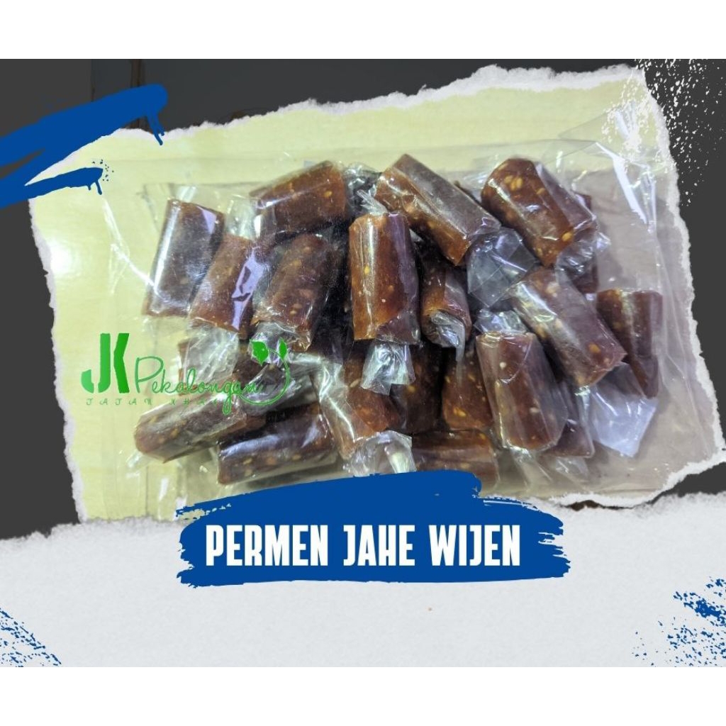 

500 gram (setengah kg) permen jahe wijen khas Pekalongan