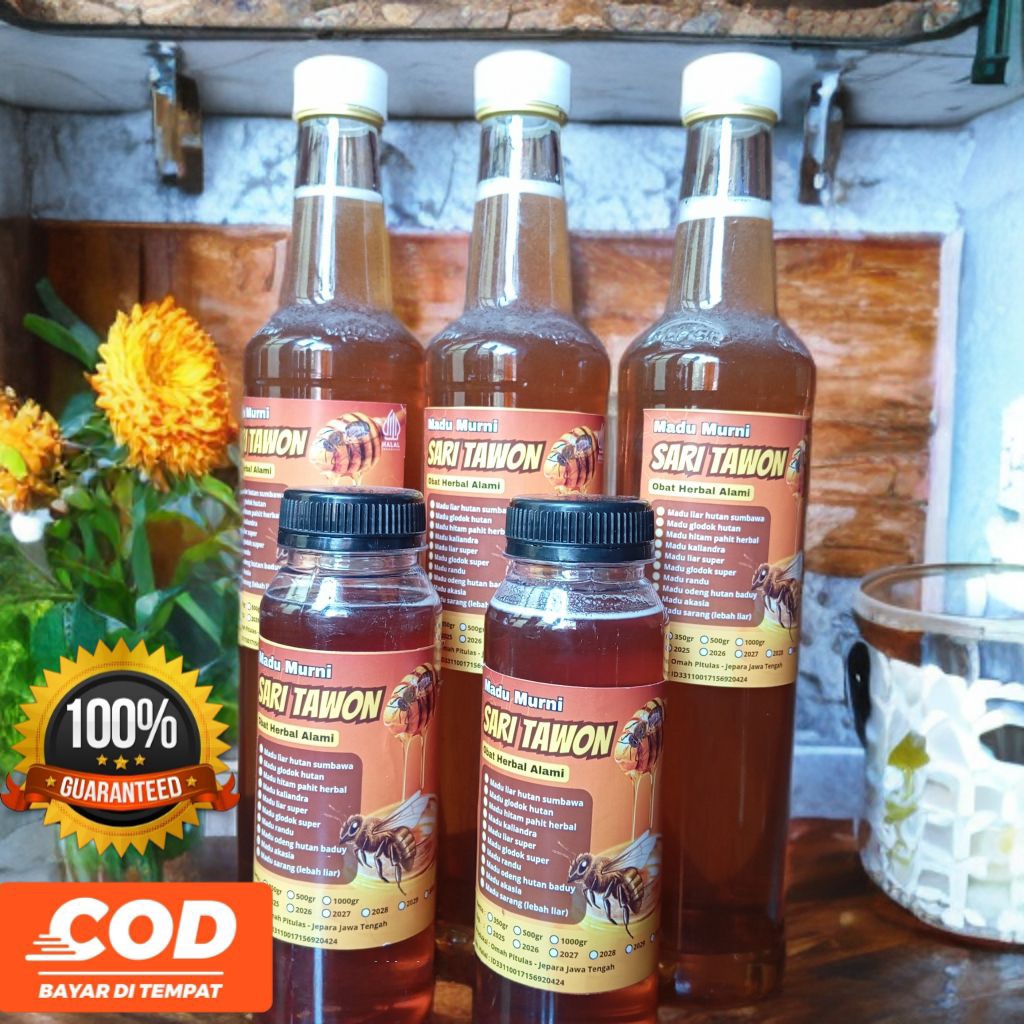 

Madu lebah Glodok hutan murni 460ml