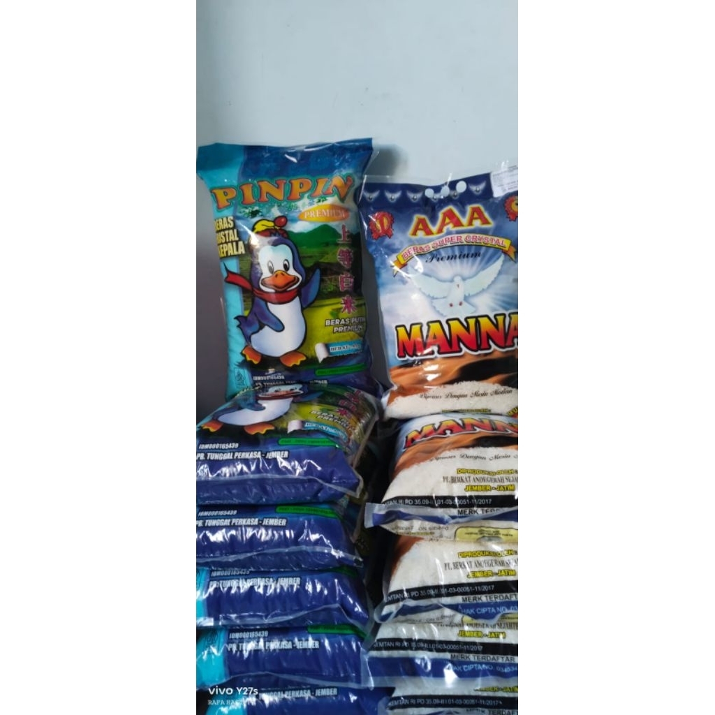 

Beras Pinpin 5kg Dll /aneka macam beras