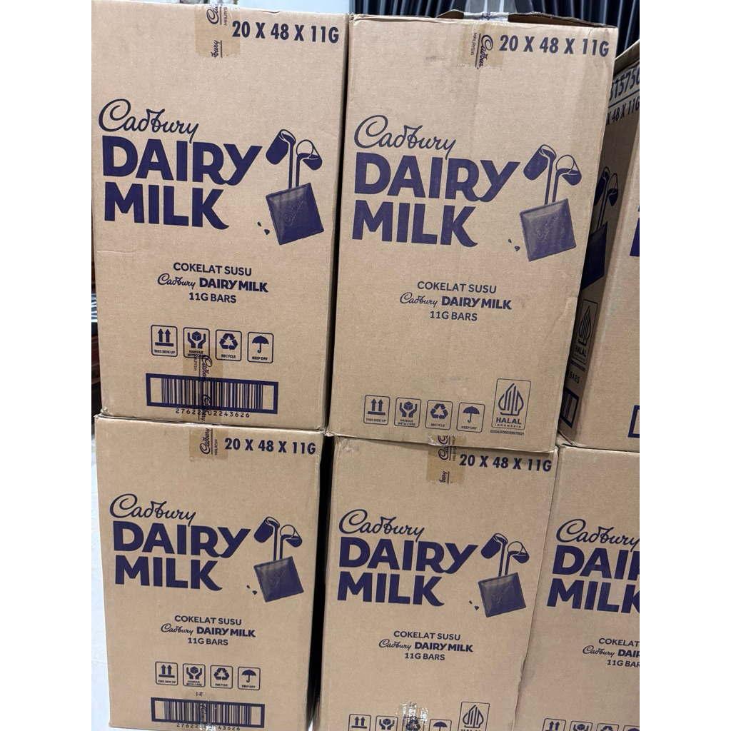 

cadbury dairy milk (42x20x11g) exp 24 juni 2026