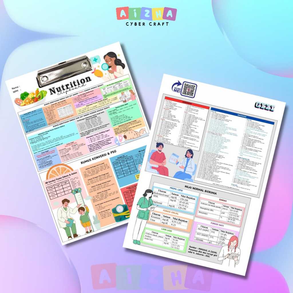 

PAPAN ALAS UJIAN DADA JALAN CLIP BOARD NUTRITION MAHASISWA JURUSAN GIZI REVISI VERSI NEW ERA TERBARU