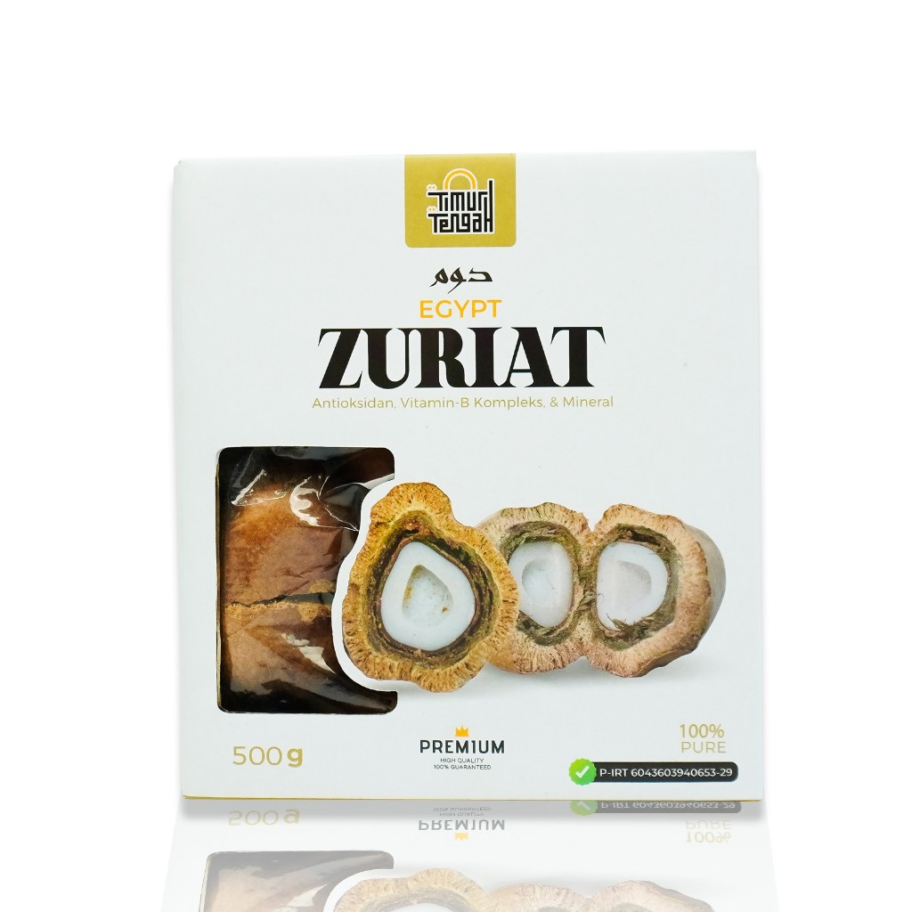 

Timur Tengah Buah Zuriat Mesir Belah 500 gr Zuriat Promil Herbal Premium